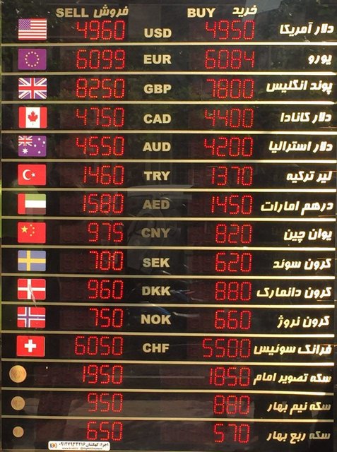 بازار متشکل ارزی پنج شنبه‌ها تعطیل شد